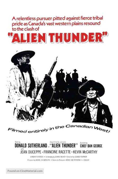 Alien Thunder - Movie Poster