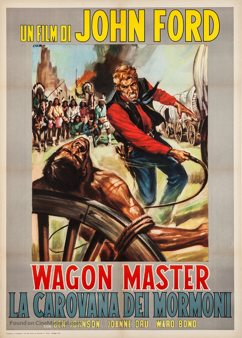 Wagon Master - Italian Movie Poster