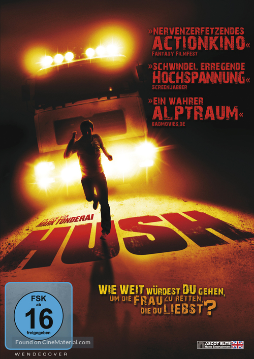 Hush - German DVD movie cover