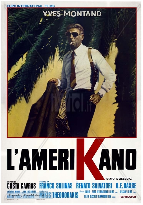 &Eacute;tat de si&egrave;ge - Italian Movie Poster