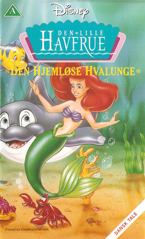 &quot;The Little Mermaid&quot; - Danish VHS movie cover