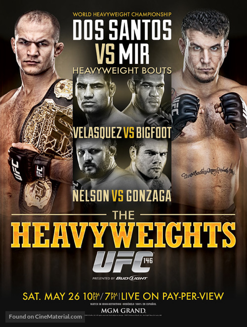UFC 146: Dos Santos vs. Mir - Movie Poster