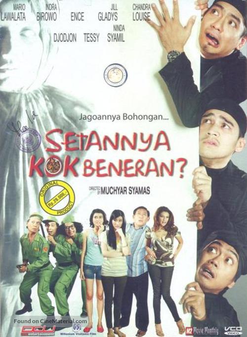 Setannya kok beneran? - Indonesian DVD movie cover