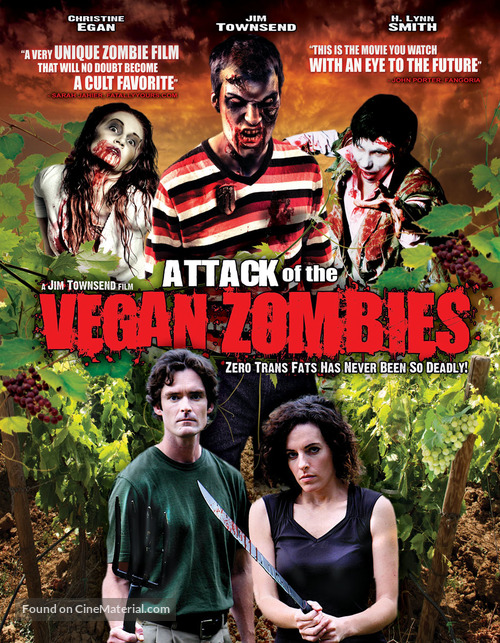 Attack of the Vegan Zombies! - DVD movie cover