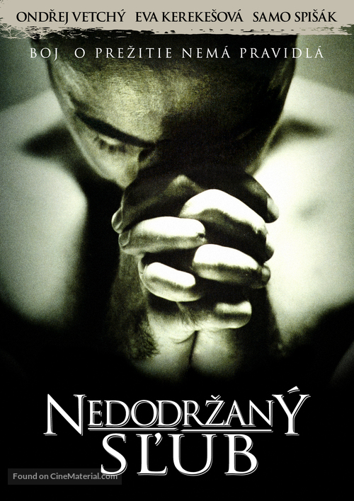 Nedodrzan&yacute; slub - Slovak DVD movie cover