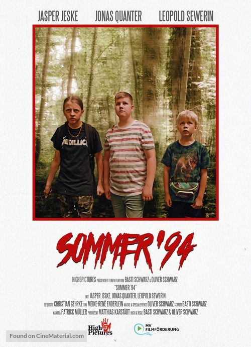 Sommer &#039;94 - German Movie Poster