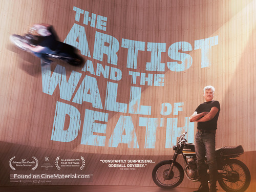 The Artist &amp; the Wall of Death - Irish Movie Poster