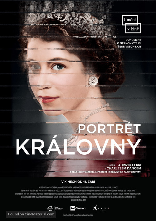 Portrait of the Queen - Czech Movie Poster