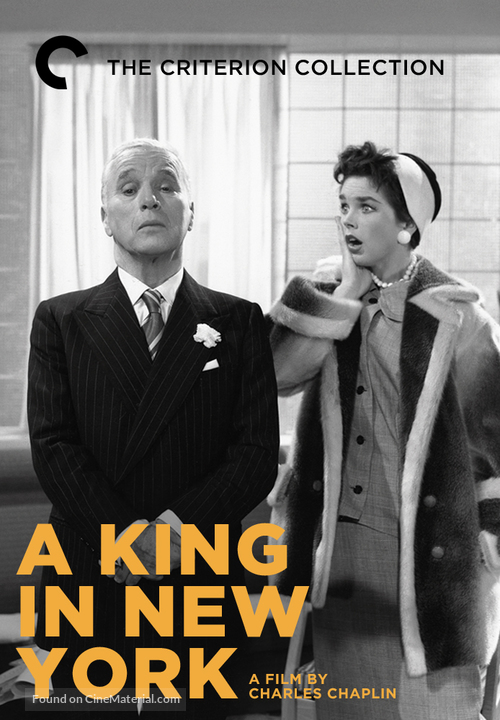 A King in New York - DVD movie cover