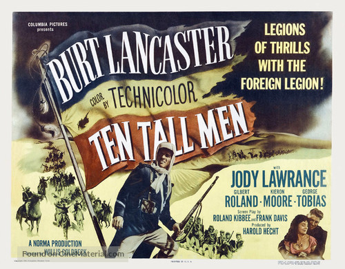 Ten Tall Men - Movie Poster