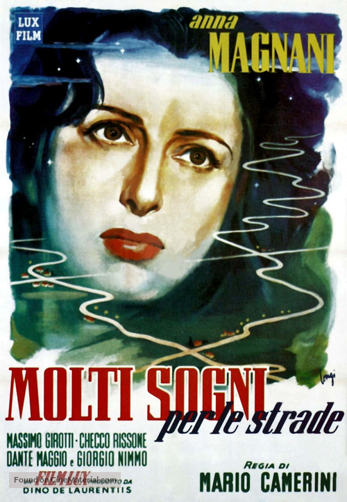 Molti sogni per le strade - Italian Theatrical movie poster