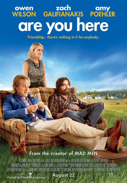 Are You Here - Canadian Movie Poster