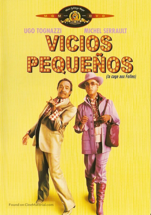 Cage aux folles, La - Spanish Movie Cover