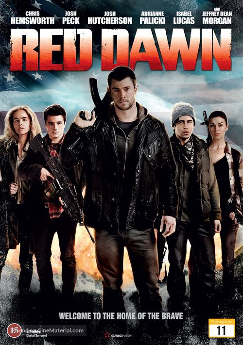 Red Dawn - Danish DVD movie cover