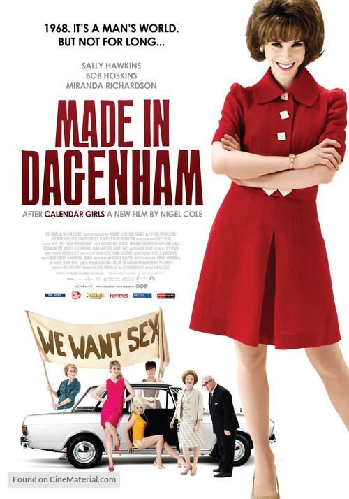 Made in Dagenham - Dutch Movie Poster