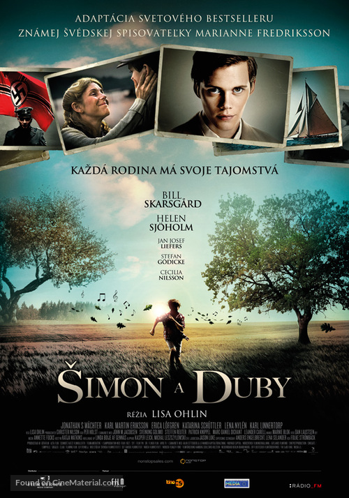 Simon and the Oaks - Slovak Movie Poster