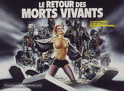 The Return of the Living Dead - French Movie Poster