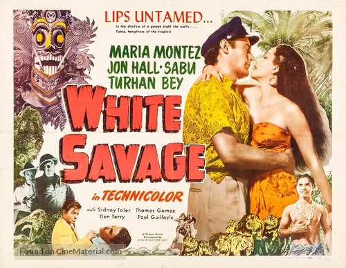 White Savage - Movie Poster