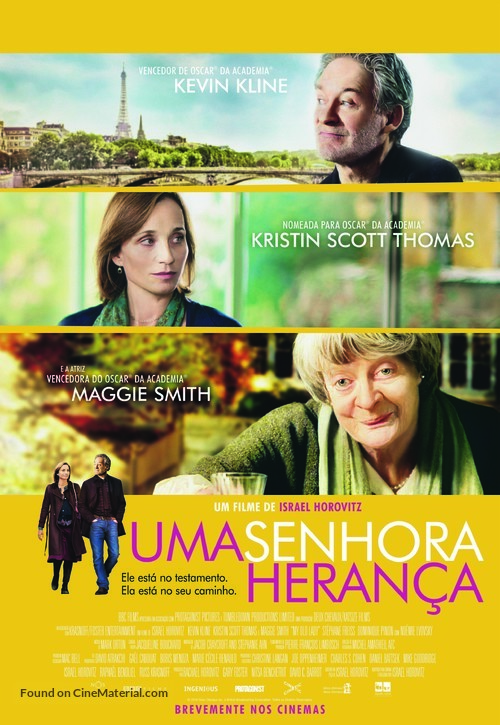 My Old Lady - Portuguese Movie Poster
