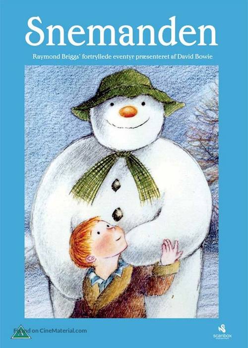 The Snowman - Danish DVD movie cover