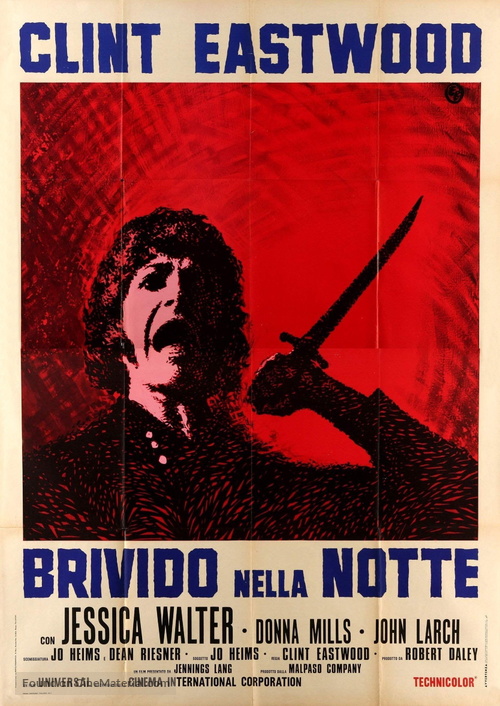 Play Misty For Me - Italian Movie Poster