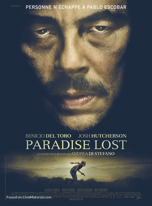 Escobar: Paradise Lost - French Movie Poster