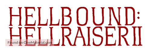 Hellbound: Hellraiser II - British Logo