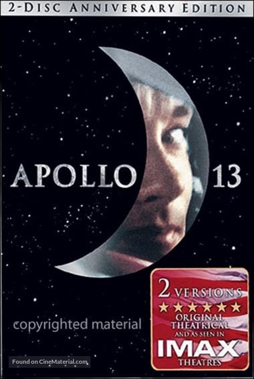 Apollo 13 - DVD movie cover