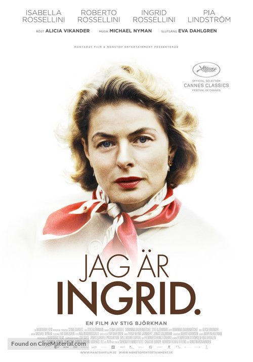 Jag &auml;r Ingrid - Swedish Movie Poster