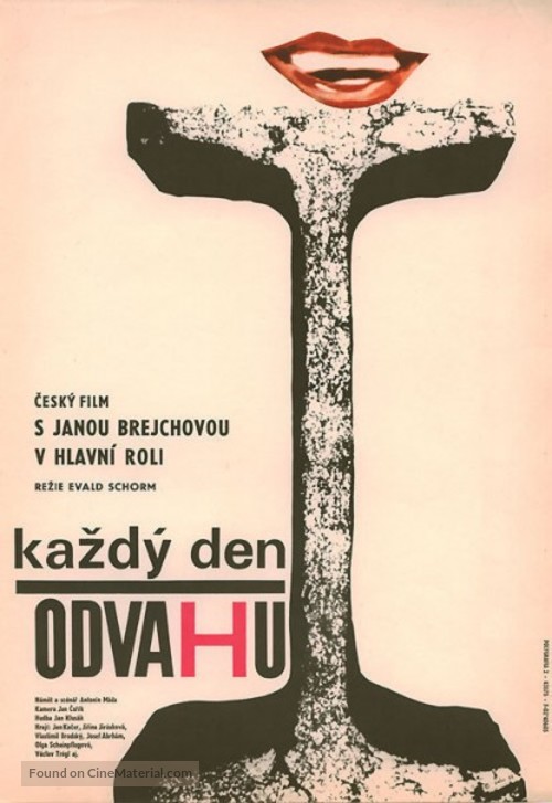 Kazdy den odvahu - Czech Movie Poster