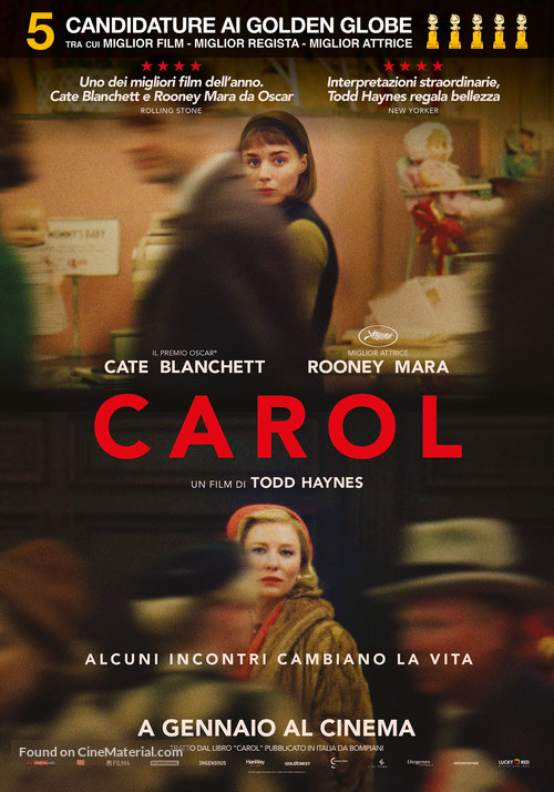 Carol - Italian Movie Poster