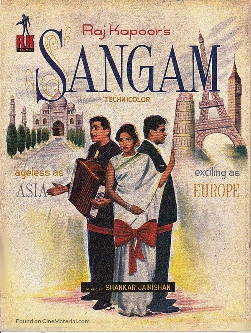 Sangam - Indian Movie Poster