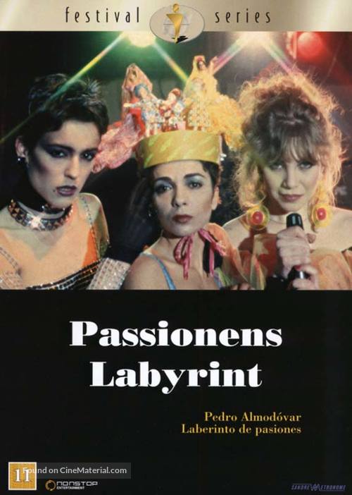 Laberinto de pasiones - Danish Movie Cover
