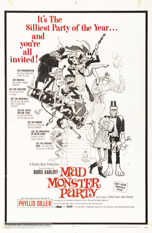 Mad Monster Party? - Movie Poster