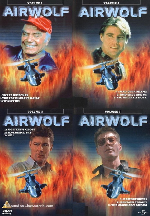 &quot;Airwolf&quot; - British DVD movie cover