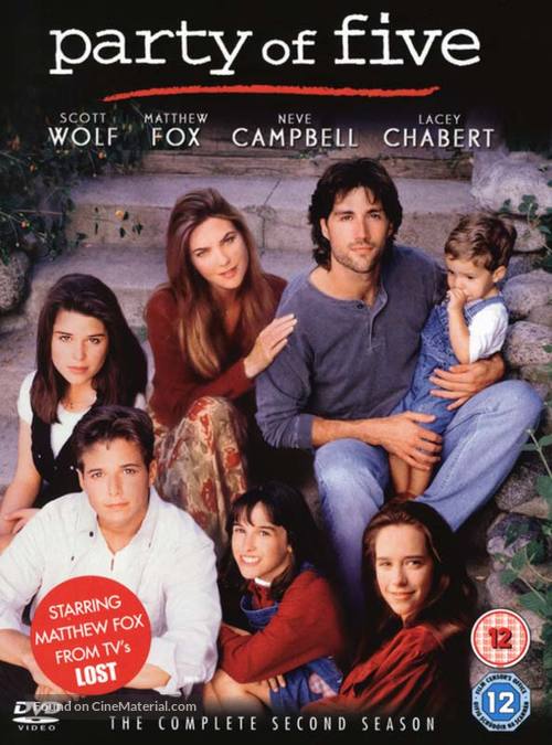 &quot;Party of Five&quot; - British DVD movie cover