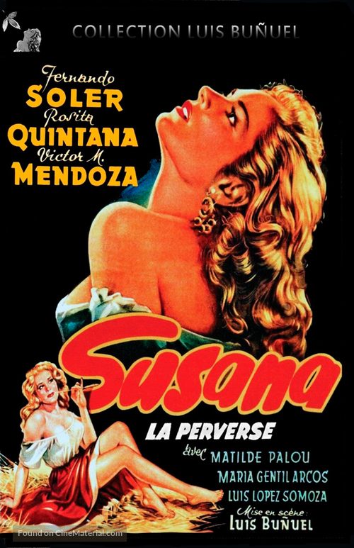 Susana - Belgian DVD movie cover