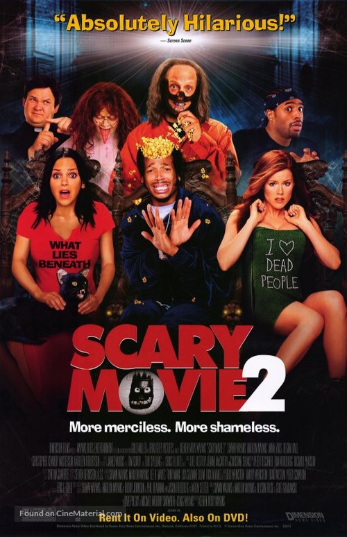 Scary Movie 2 - Video release movie poster