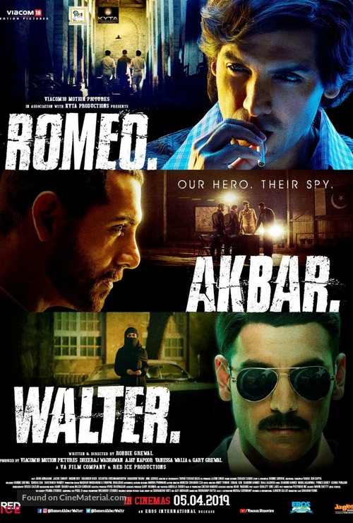 Romeo Akbar Walter - Indian Movie Poster