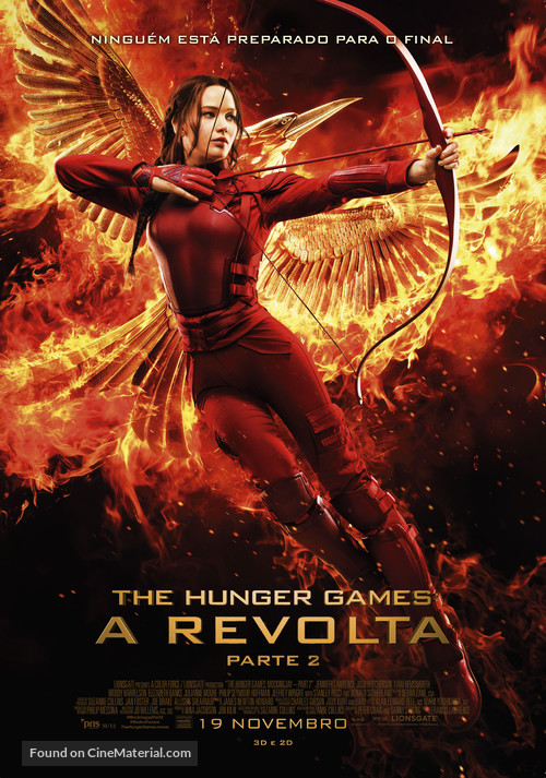 The Hunger Games: Mockingjay - Part 2 - Portuguese Movie Poster