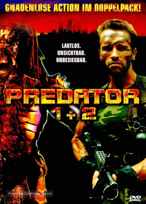 Predator 2 - German DVD movie cover