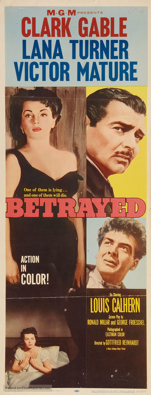 Betrayed - Movie Poster