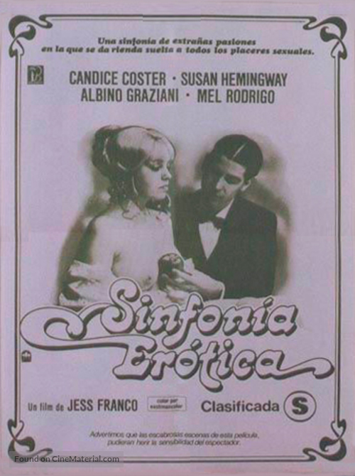 Sinfon&iacute;a er&oacute;tica - Spanish Movie Poster