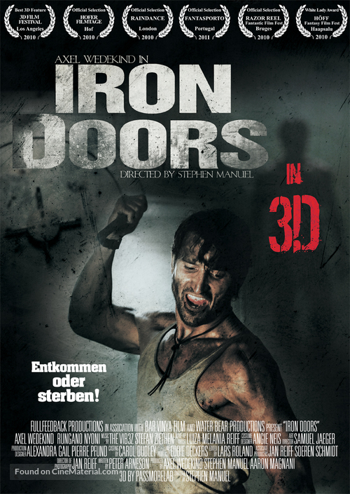 Iron Doors - German Movie Poster