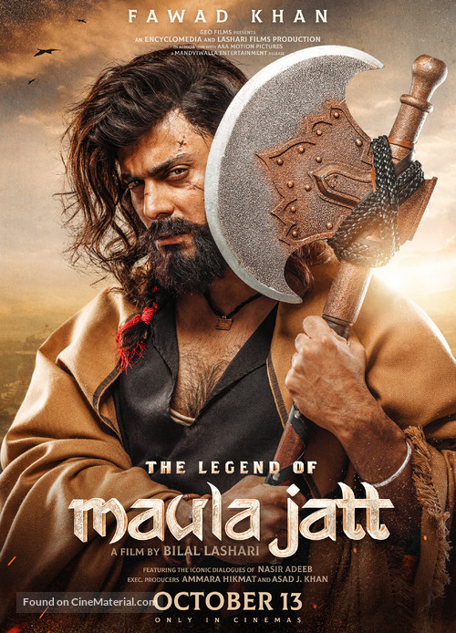 The Legend of Maula Jatt - Pakistani Movie Poster