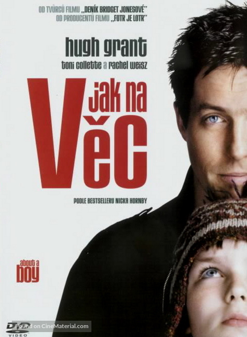 About a Boy - Czech DVD movie cover