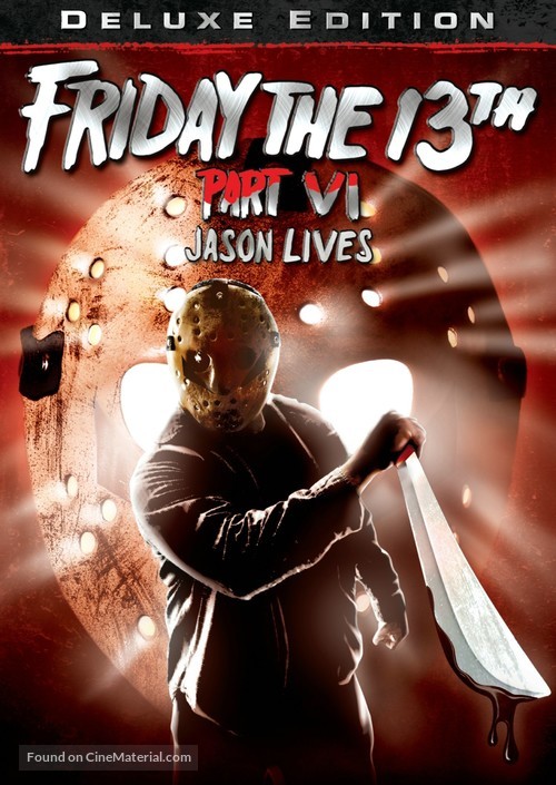 Friday the 13th Part VI: Jason Lives - DVD movie cover