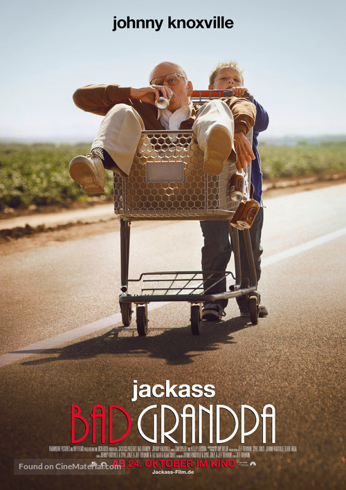 Jackass Presents: Bad Grandpa - German Movie Poster