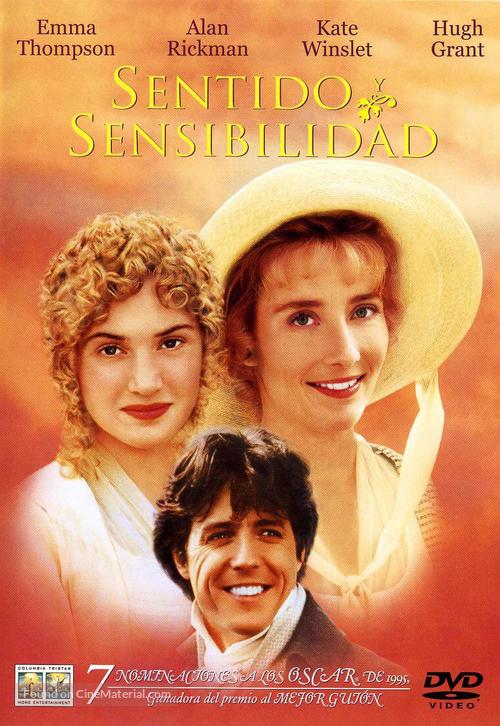 Sense and Sensibility - Spanish DVD movie cover