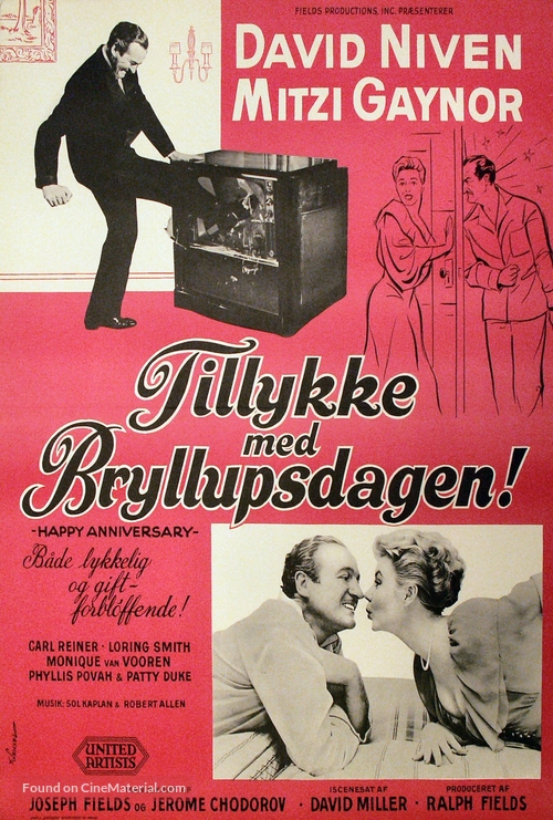 Happy Anniversary - Danish Movie Poster